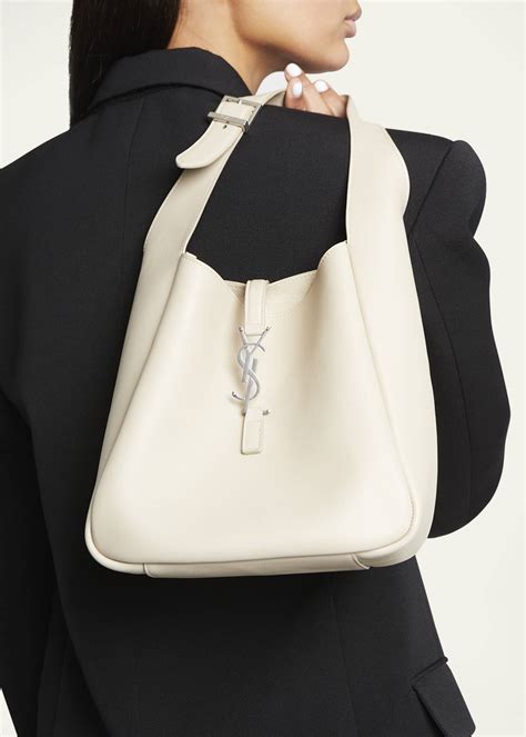 Saint Laurent Le 5 A 7 YSL Small Hobo in Smooth .